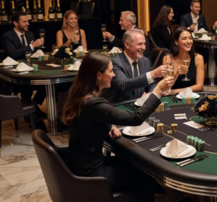 Privát pókeresemény exkluzív teremmel az Urban Wheel Hire Lounge-ban